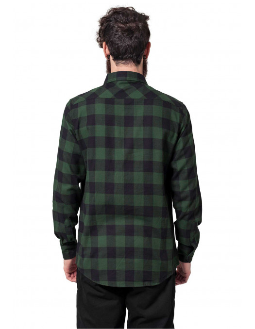 Checked Flanell Shirt Black Forrest