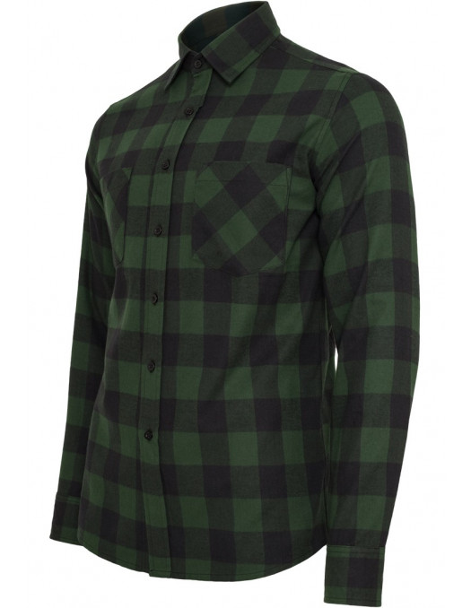 Checked Flanell Shirt Black Forrest