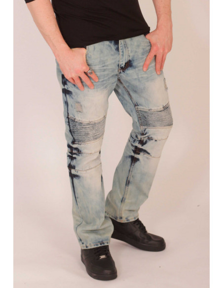 Biker Twill Pants Ice