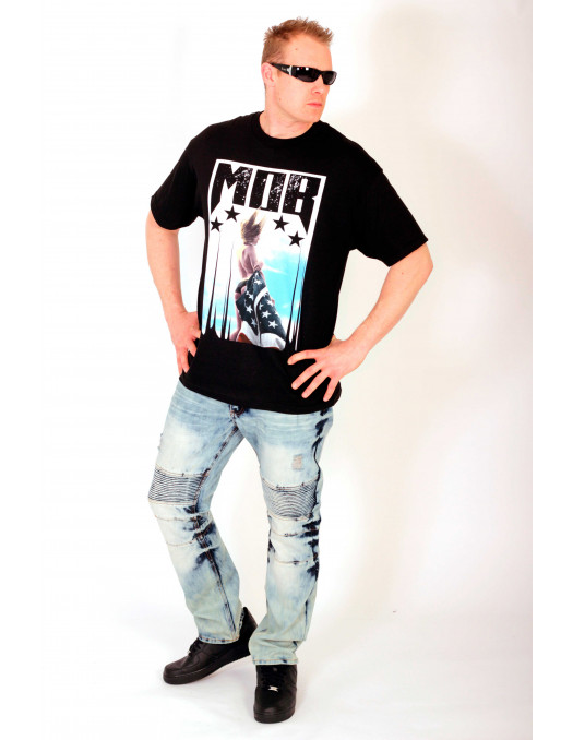 Biker Twill Pants Ice