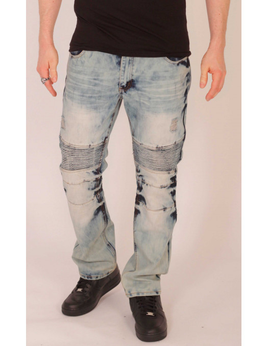 Biker Twill Pants Ice