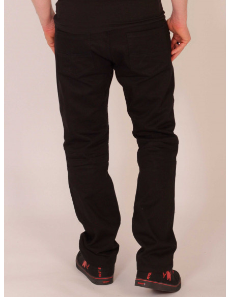 Biker Twill Pants Black
