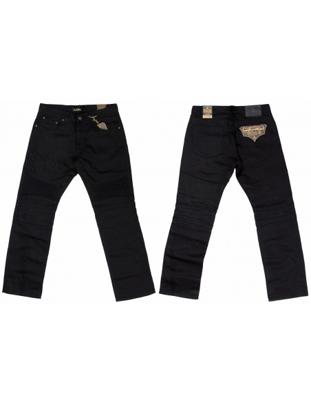 Biker Twill Pants Black