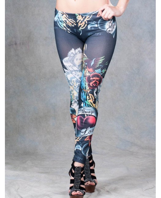 Street Tattoo Leggings