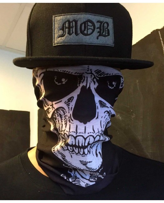 Multi Scarf TubeBandana Skull