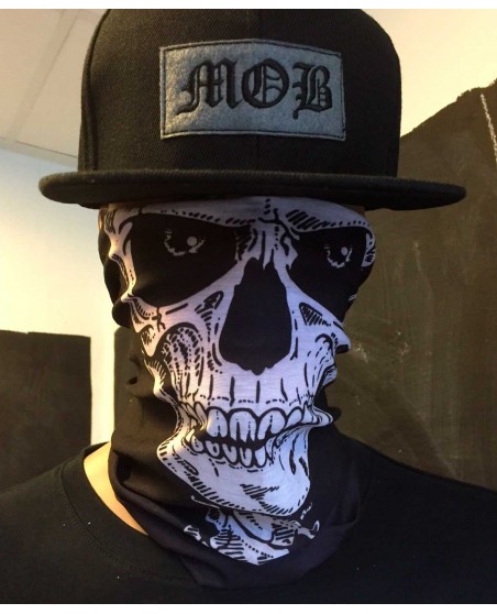 Multi Scarf TubeBandana Skull