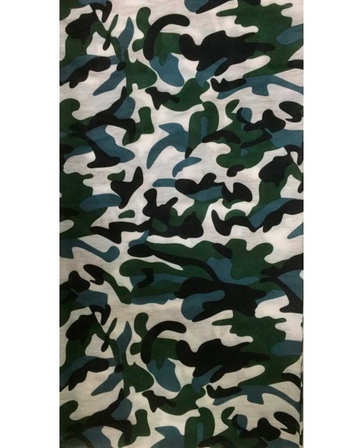 Multi Scarf TubeBandana Camo Green/Blue