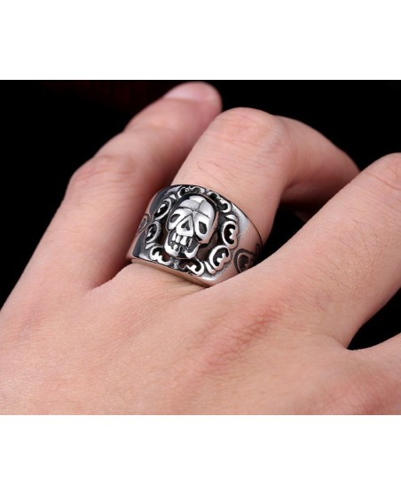 Smile Skull Ring