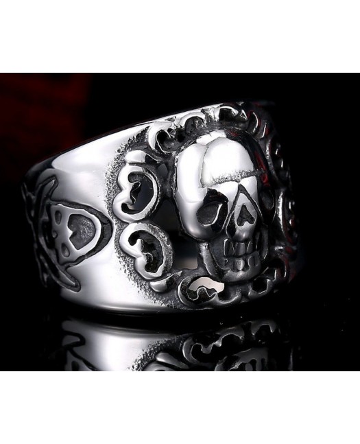 Smile Skull Ring