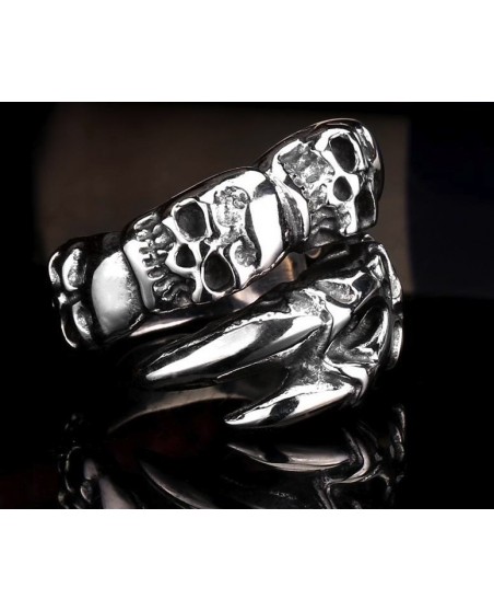 Snake Skull Ring