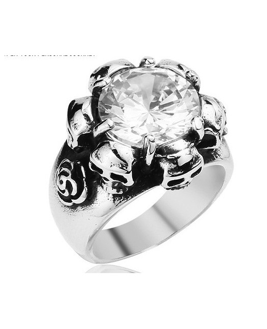 Bling Skull Ring