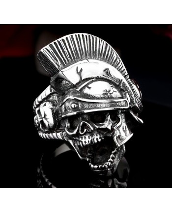 Fighter Skull Ring