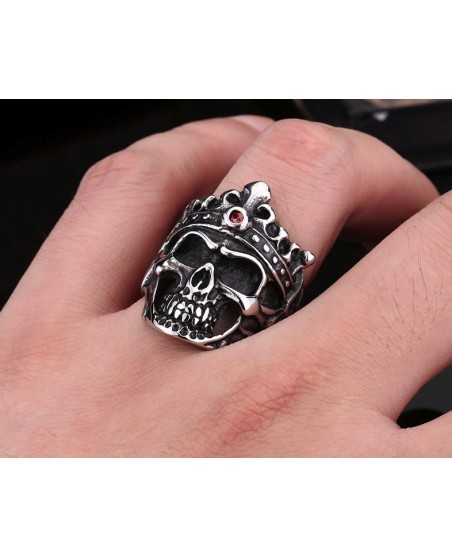 King Skull Ring