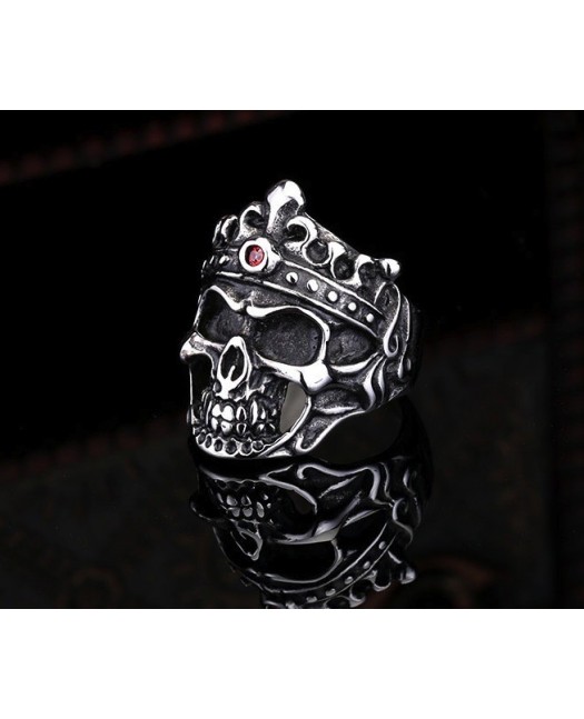 King Skull Ring