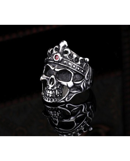 King Skull Ring