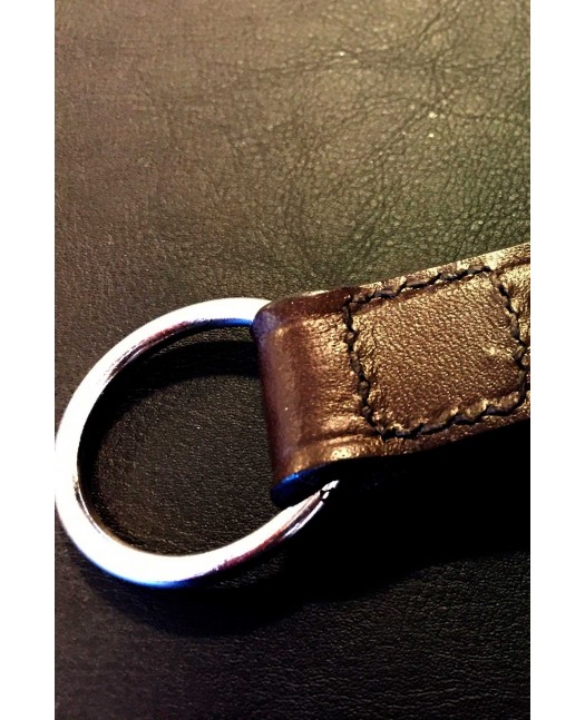 FAT313 Leather Keychain Embossed Logo...