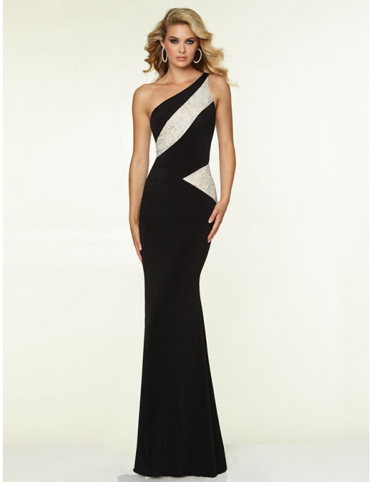 One Shoulder Prom Dress