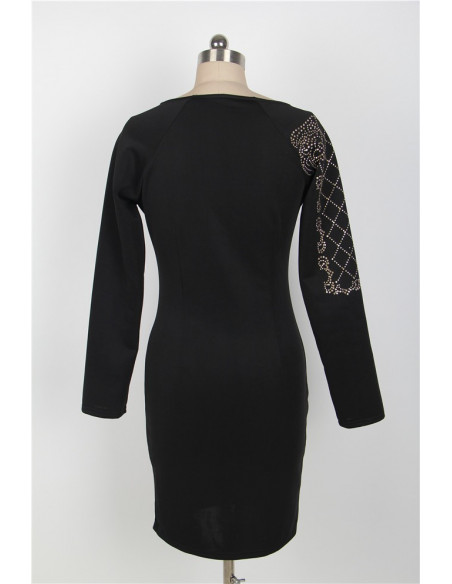 Black LS Dress