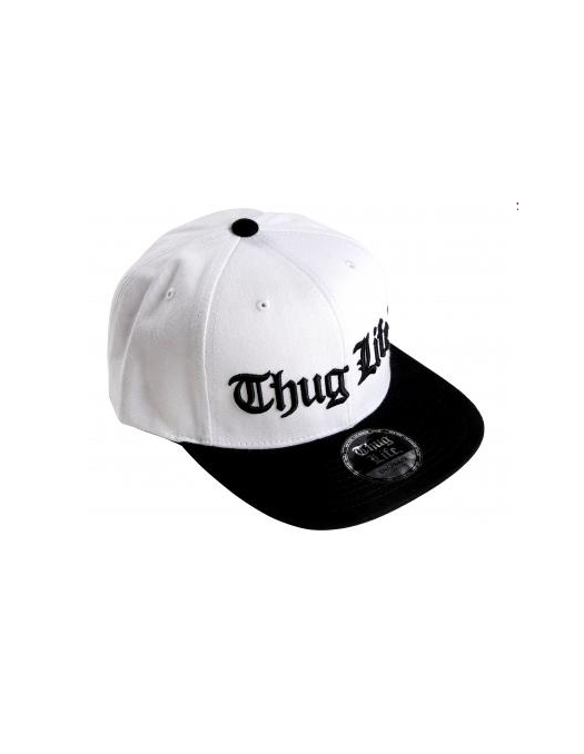 Thug Life Cap WhiteNBlack