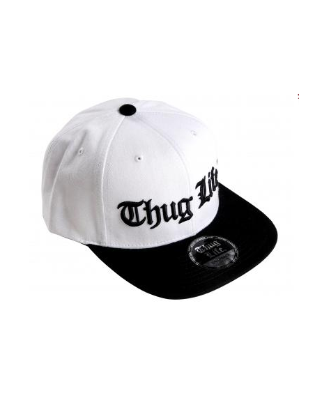 Thug Life Cap WhiteNBlack