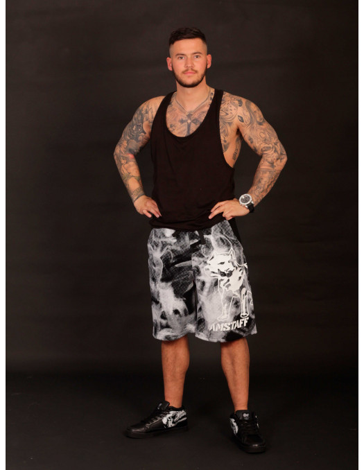 BSAT Big Skull Black Sneaker