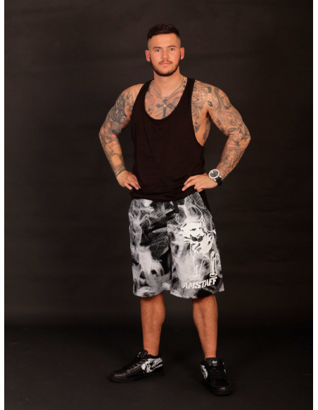 BSAT Big Skull Black Sneaker