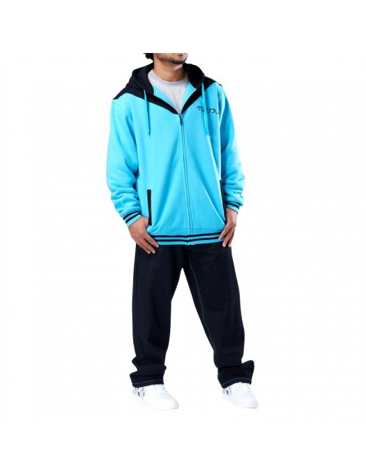 Townz Classic Two-Tone Blue Hoody
