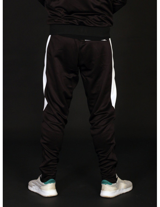 BSAT Panther Track Pants BlackNWhite
