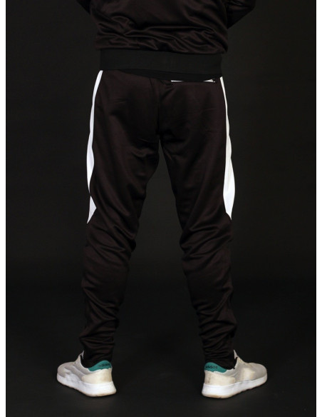 BSAT Panther Track Pants BlackNWhite