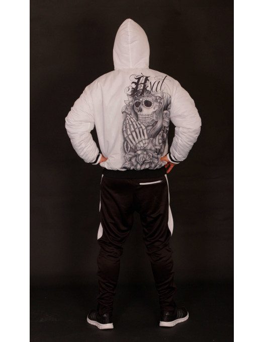 BSAT Panther Track Pants BlackNWhite