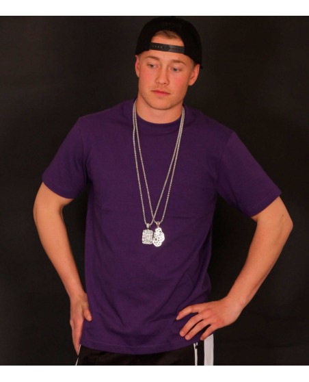 Access C-Neck Tee Purple