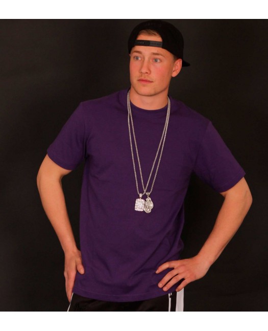 Access C-Neck Tee Purple