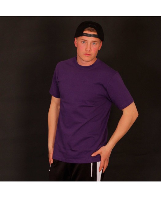 Access C-Neck Tee Purple