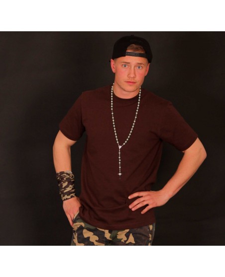 Access C-Neck Tee Brown