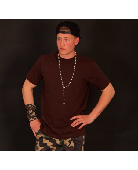 Access C-Neck Tee Brown