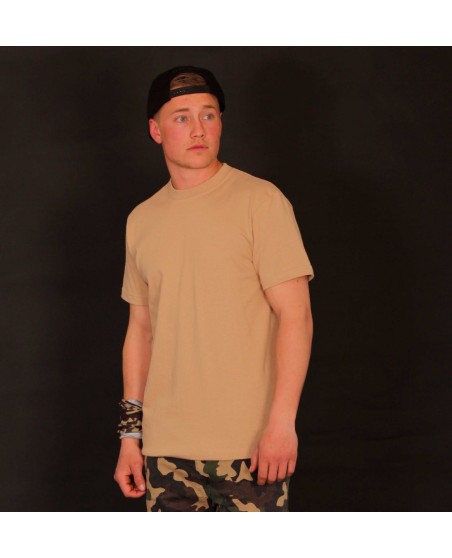 Access C-Neck Tee Khaki