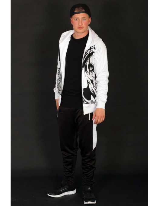 BSAT Smokin Skull ZipHoodie