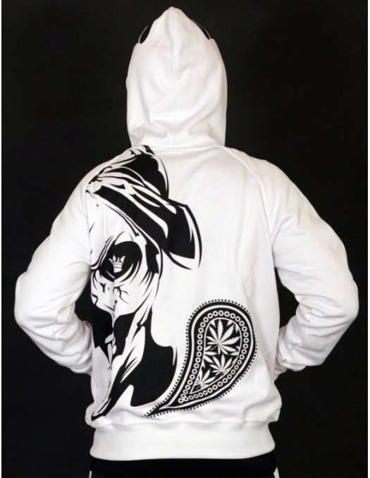 BSAT Smokin Skull ZipHoodie