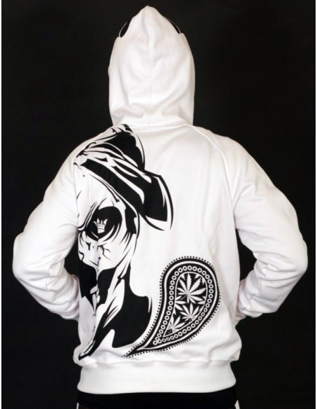 BSAT Smokin Skull ZipHoodie