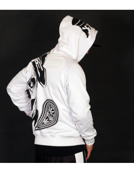 BSAT Smokin Skull ZipHoodie