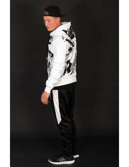 BSAT Smokin Skull ZipHoodie