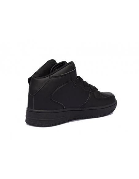 Hi Top Black Street Sneakers