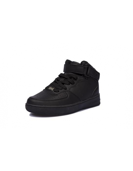 Hi Top Black Street Sneakers