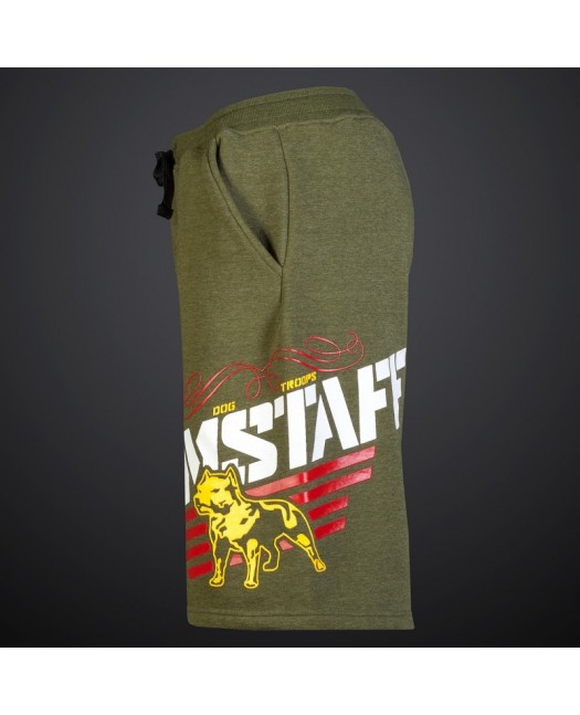 Amstaff Bizkit Sweatshorts Olive/Black