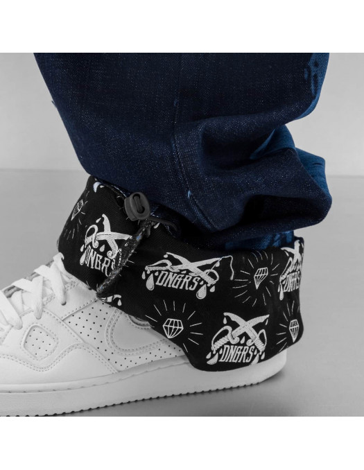 DNGRS Cross Baggy Jeans Dark Blue