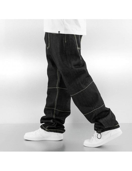 DNGRS Big Line Baggy Jeans Dark Blue