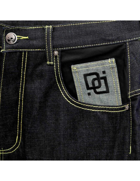 DNGRS Big Line Baggy Jeans Dark Blue