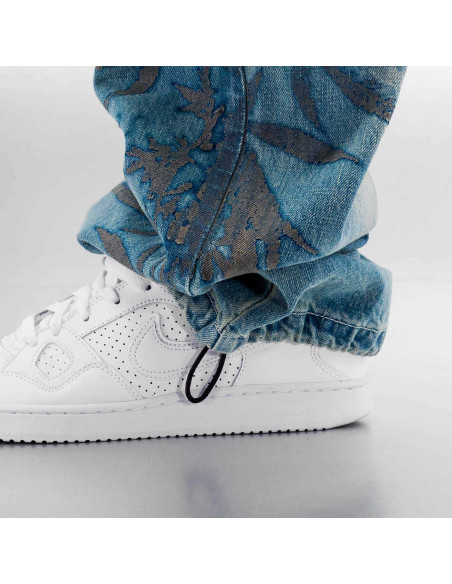 DNGRS Hemp Baggy Jeans Mid Blue