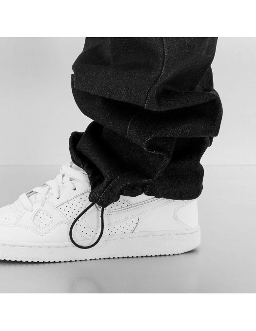 DNGRS Skull Baggy Jeans Black