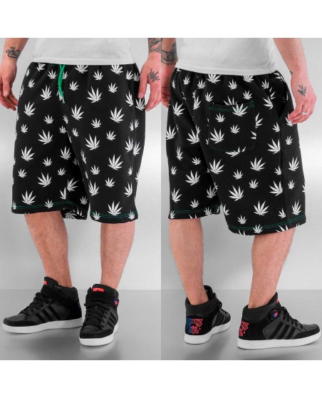 Just Rhyse Hemp Shorts Black